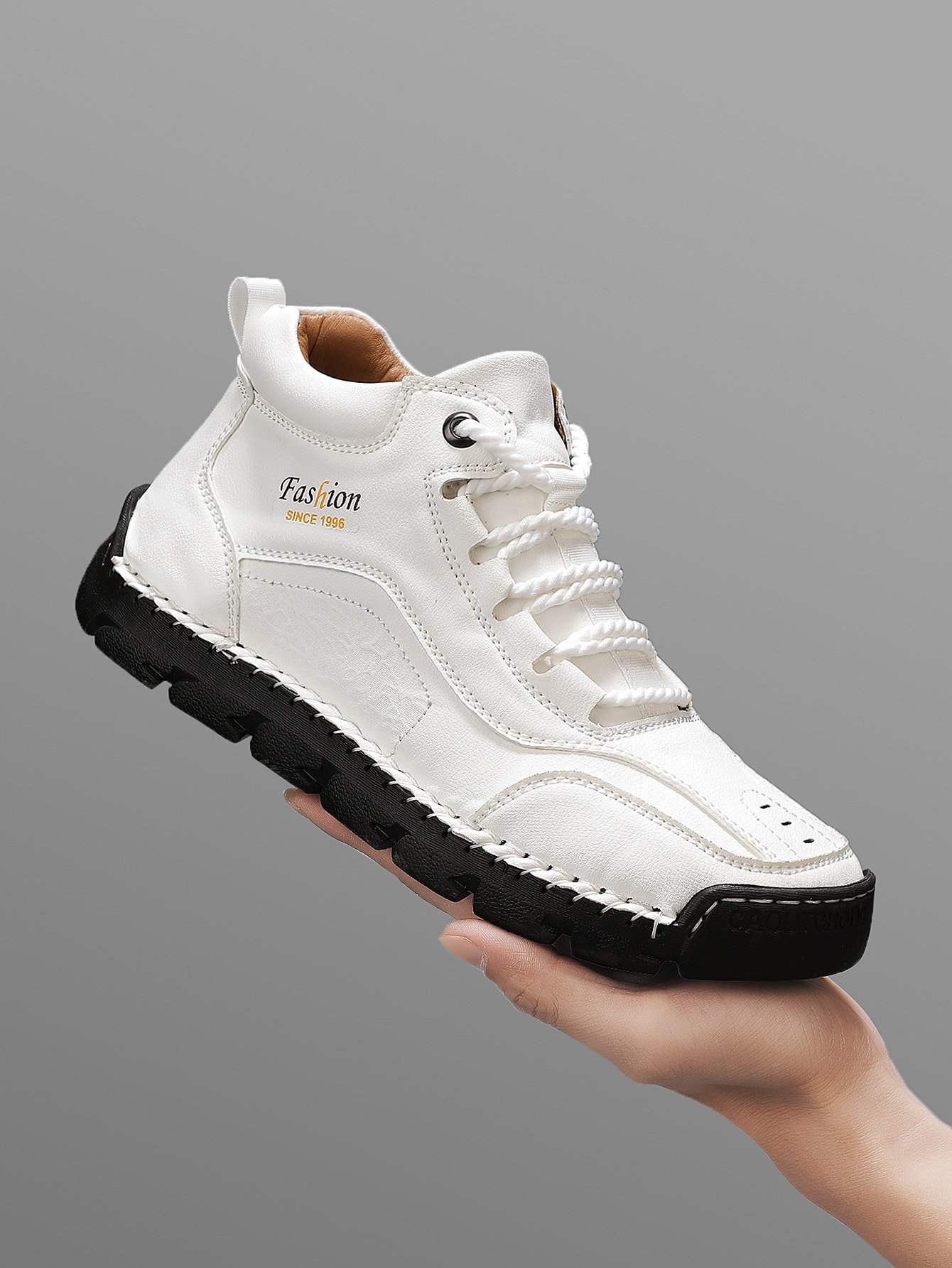 Men'S Shoes Hoka Sale - Sepatu Kasual Mid-Top Buatan Tangan Pria,