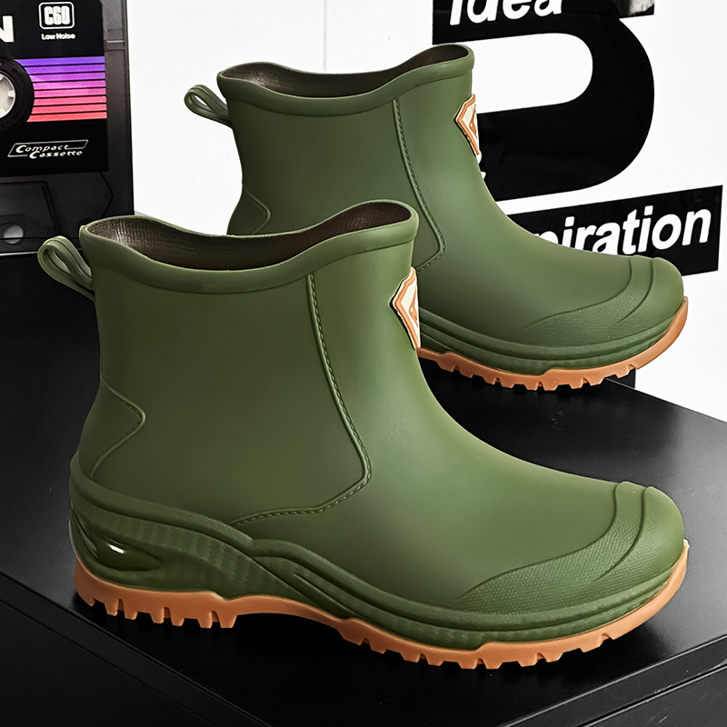 Men'S Shoes Water Resistant - Sepatu Bot Hujan Pria Tahan Aus