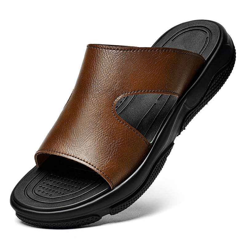 Sandal Geser Kulit Pria Sol Te - Men'S Shoes Hey Dude ulasan dan harga