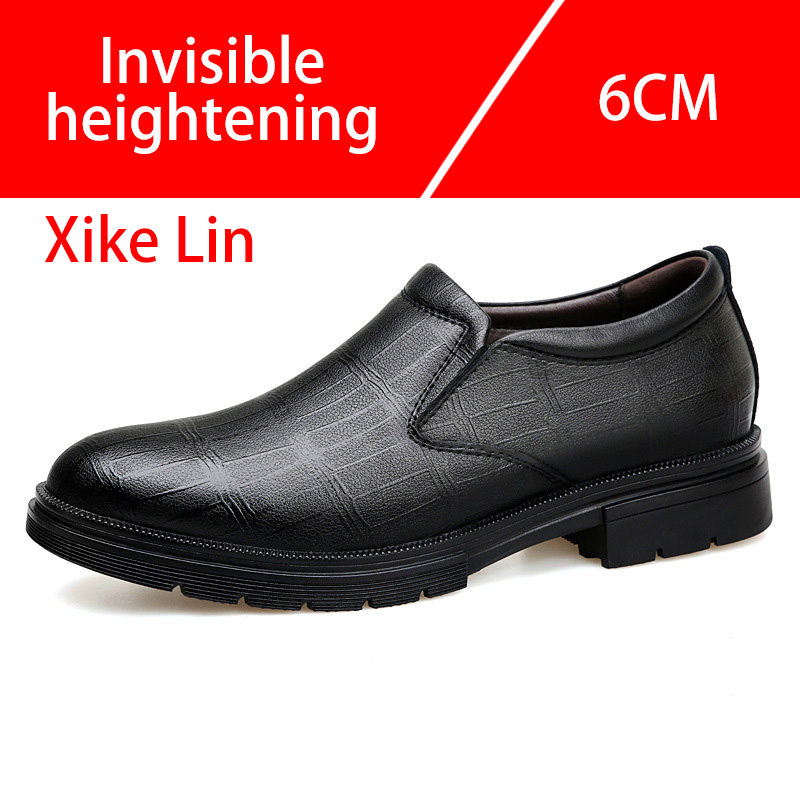 Sepatu Kulit Pria Kasual Desai - Men'S Shoes With Height Increase ulasan dan harga